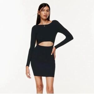 Wilfred cut out mini dress